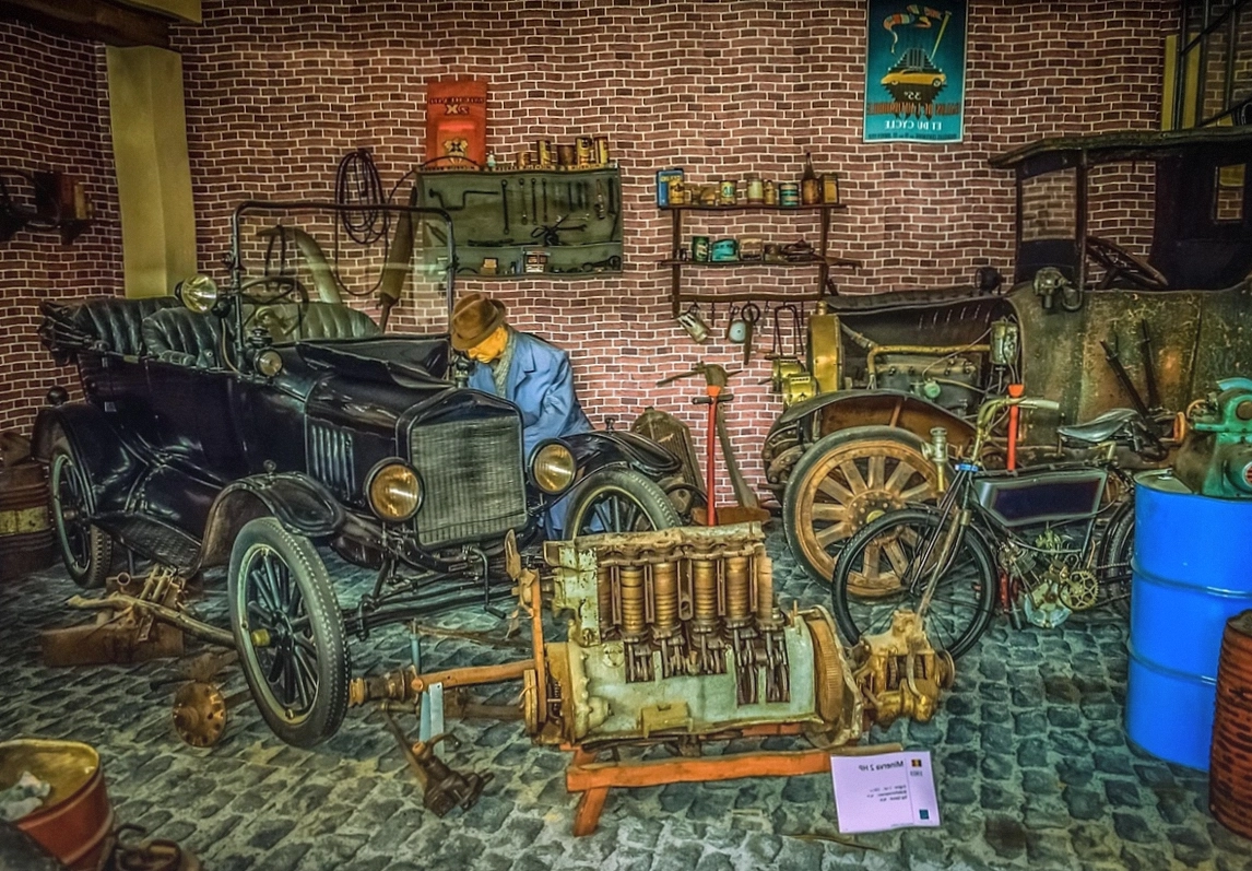 Compression tester reading on a cylinder